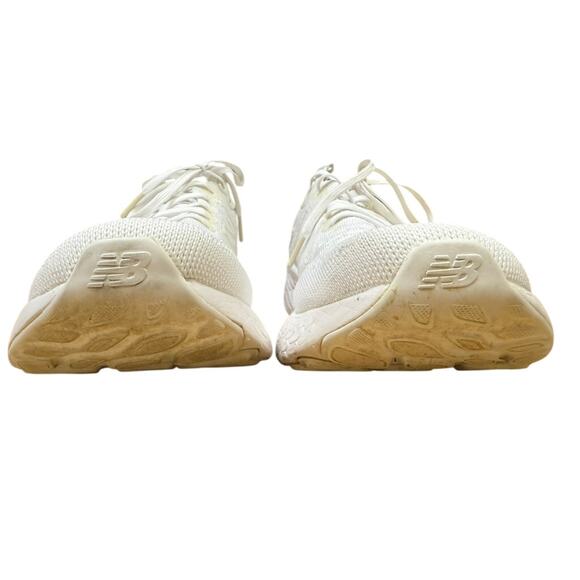 "NEW BALANCE" Women,s Fresh Form White Sneakers SZ 10 Washed Jogger Walking - Picture 8 of 10